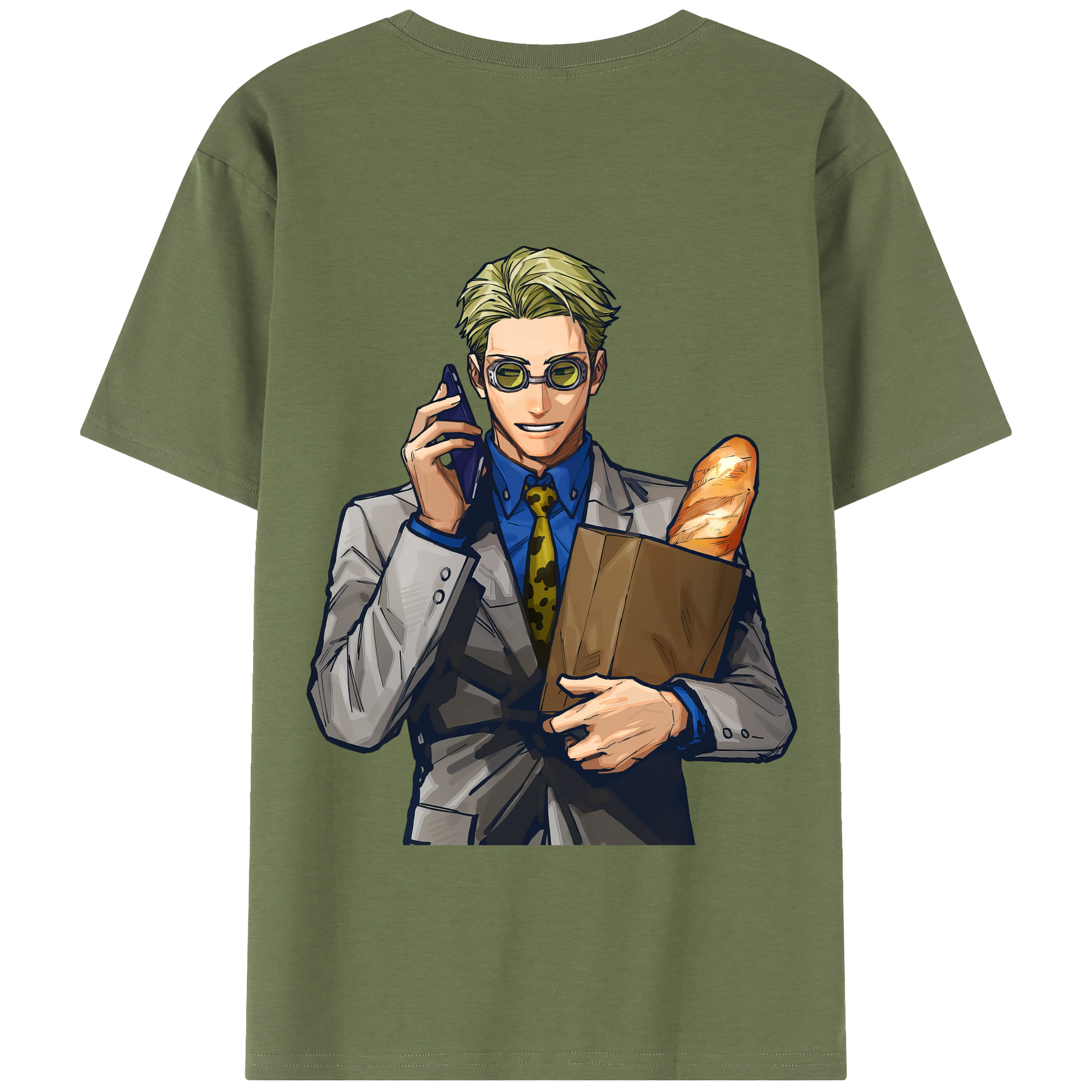 （画像用） 呪術廻戦 Jujutsu Kaisen 綿100％半袖Tシャツ（背面プリント）